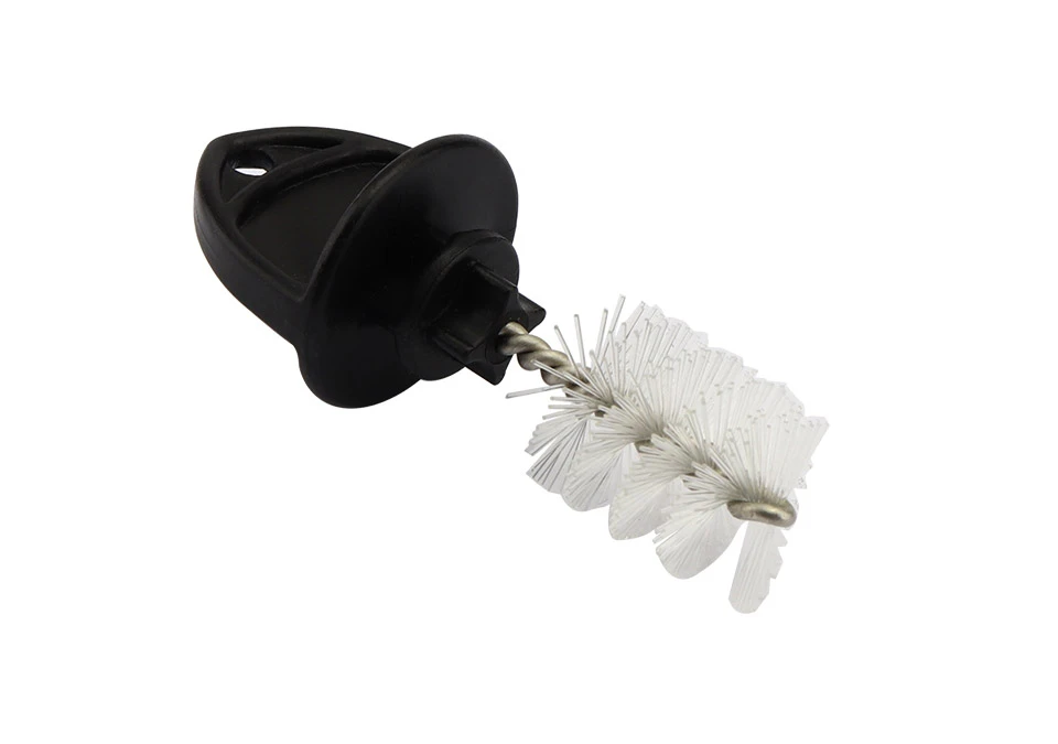 Hygienplugg med borste för tappkran - Svart