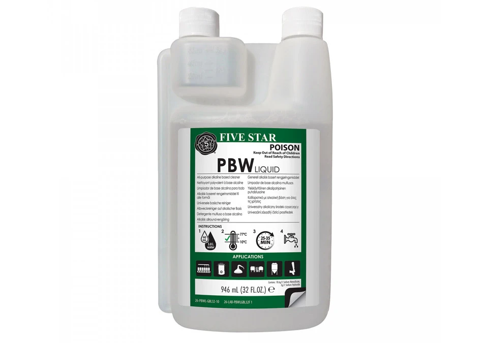 PBW Liquid Cleaning Agent 946 ml - Flytande Rengöringsmedel