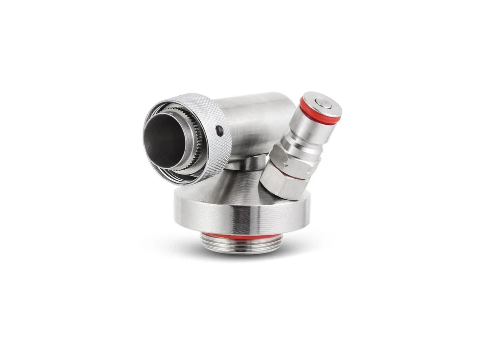 Mini Keg Spear Lock med Tappkranskoppling, Kulkoppling, PRV & Silikonslang