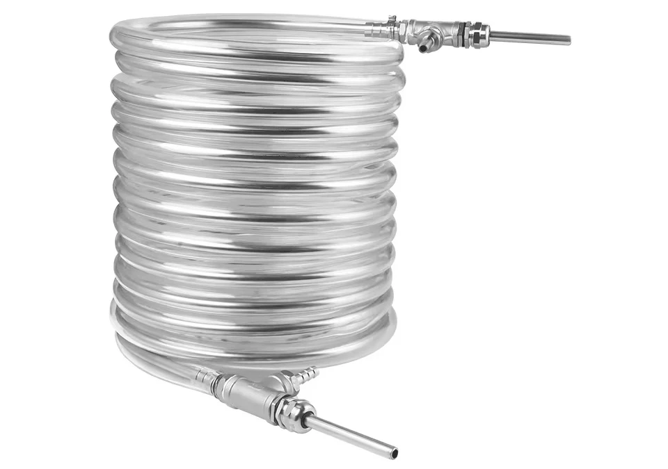 Counter Flow Chiller Stainless Steel 10m - Motströmskylare