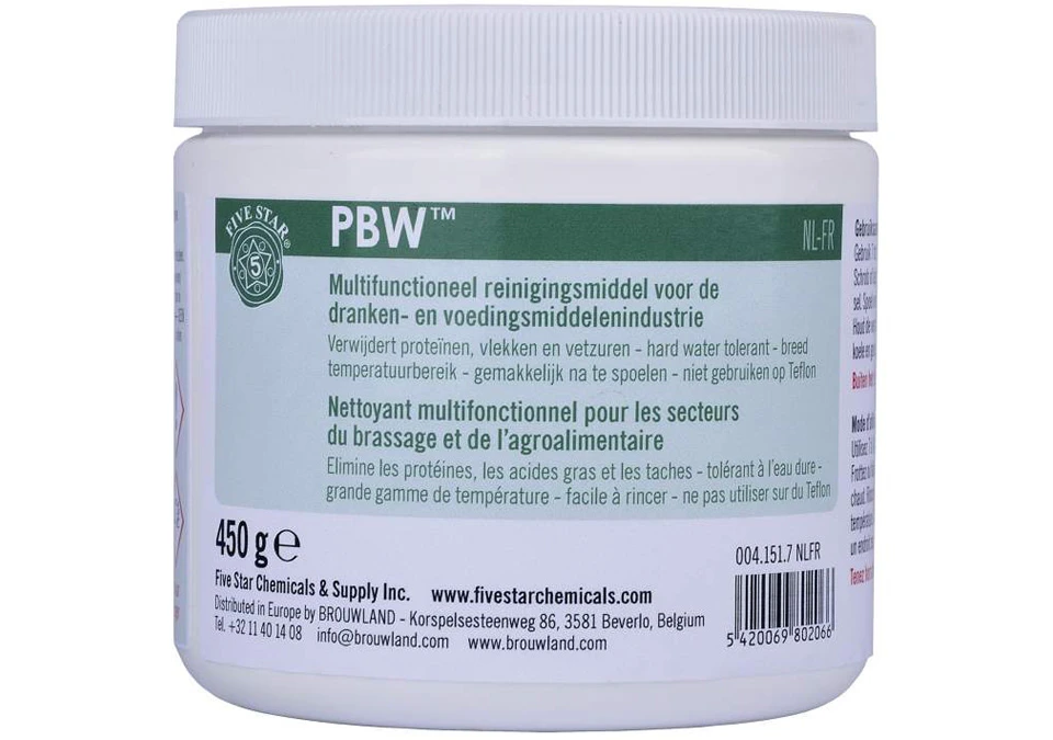 PBW Powder Cleaning Agent 450g - Pulverrengöringsmedel