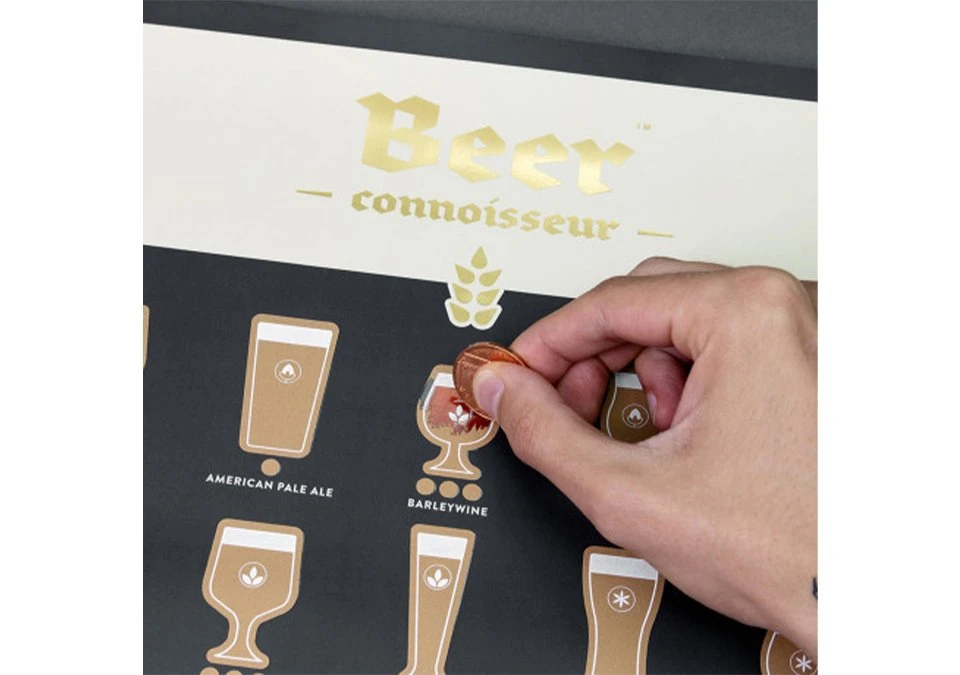 Skrapbar Ölposter