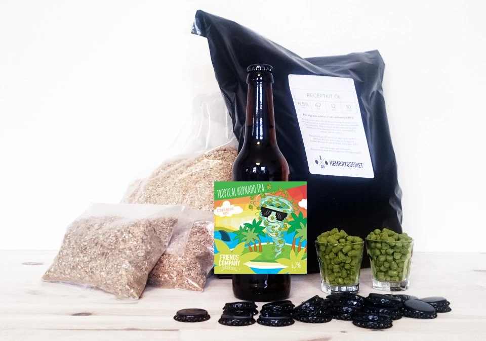 Friends Company Tropical Hopnado IPA 6,7% Receptkit 10L