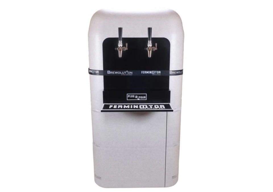 Fercubator-Ferminator Plug & Pour Fatölssystem - 2 Tappkranar