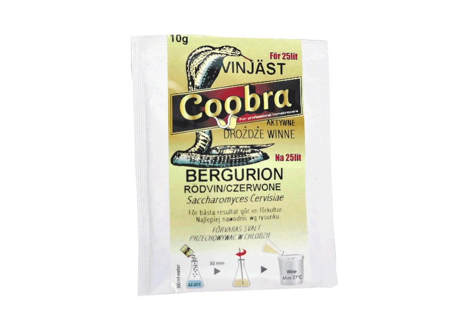 Coobra Vinjäst Bergurion (Bourgogne typ) 10g 25L