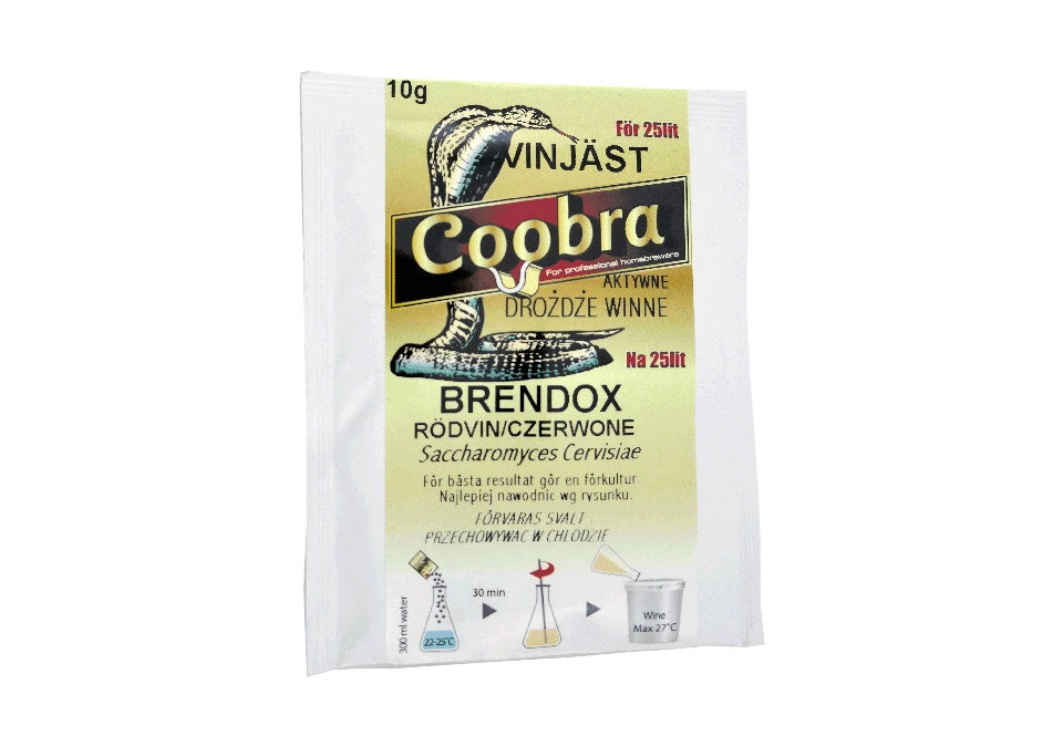 Coobra Vinjäst Brendox (Bordeaux typ) 10g 25L