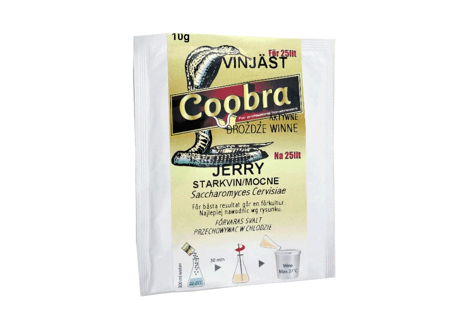 Coobra Vinjäst Jerry (Sherry typ) 10g 25L