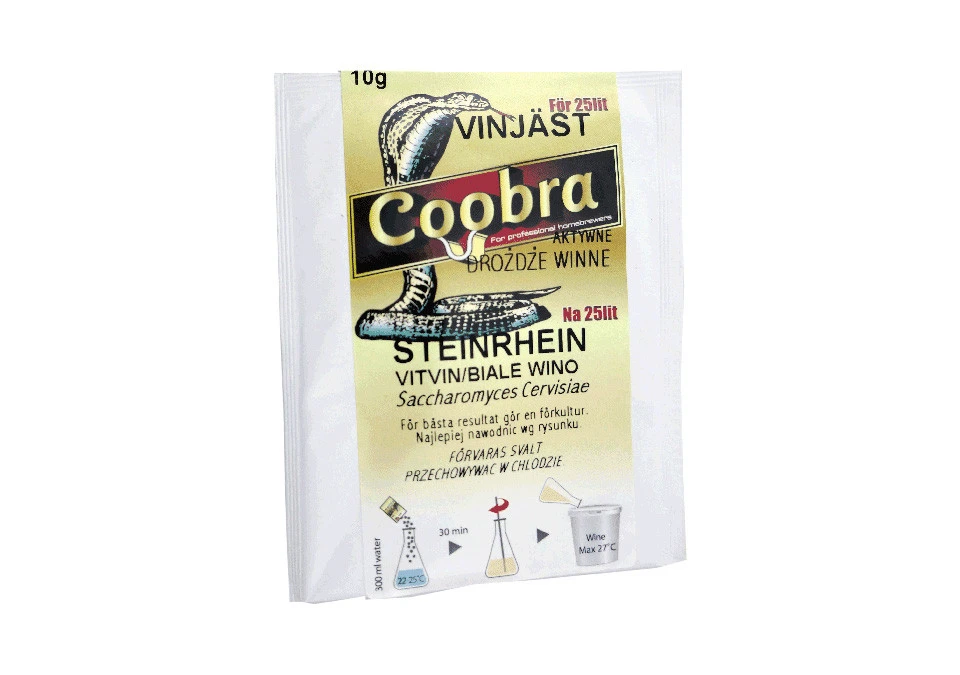 Coobra Vinjäst Steinrhein (Steinberger typ) 10g 25L