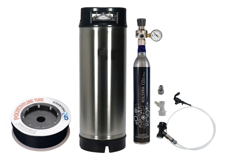 Fatkit 1 med Corneliusfat 18L Kulfattning & Gummiskydd (Begagnat)