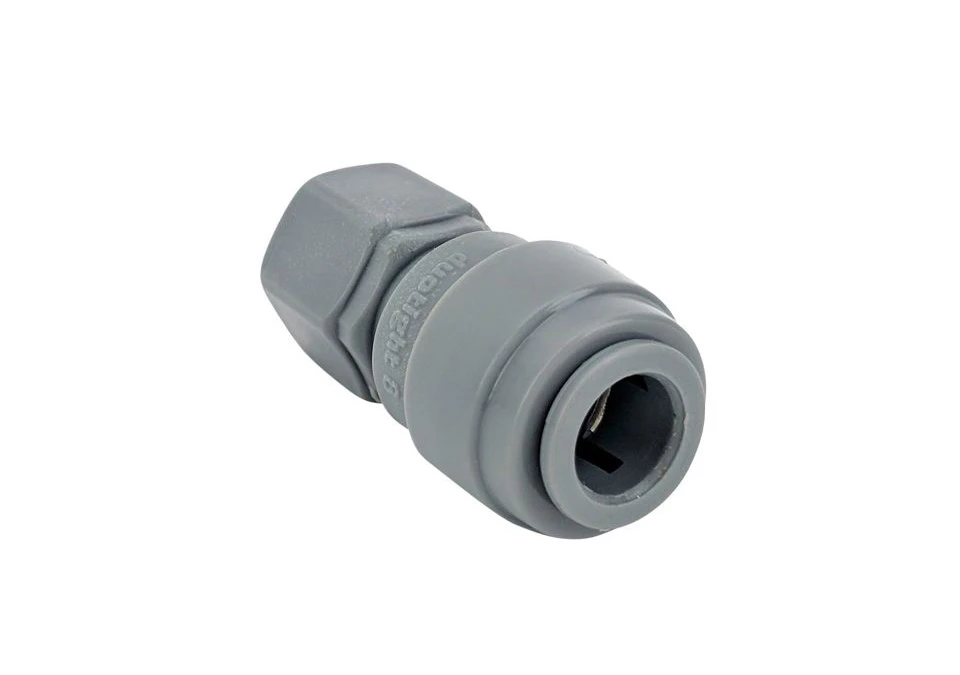 Push Fit Duotight 8mm (5/16") till 7/16" FFL Gänga (för gängad kulkoppling)