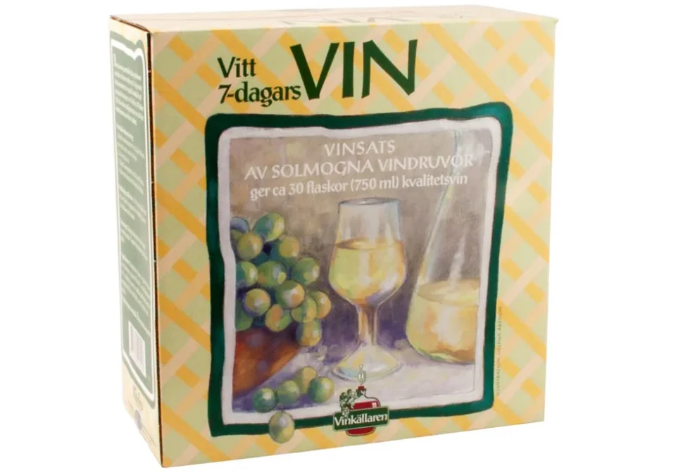 Vinkällaren Vitt Vin 7-dagars Kit