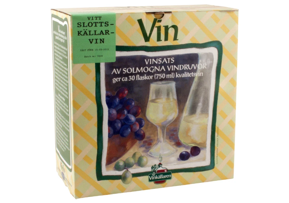 Vinkällaren Vitt Slottskällarvin Kit